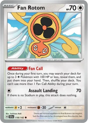 Fan Rotom - 118/142