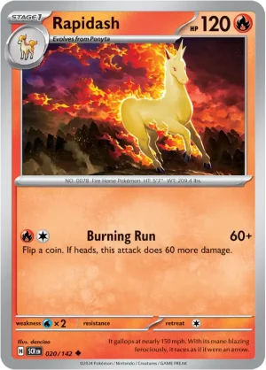 Rapidash - 020/142